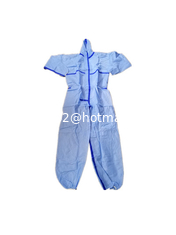 China Camisa de proteção descartável azul com diferentes tamanhos fornecedor
