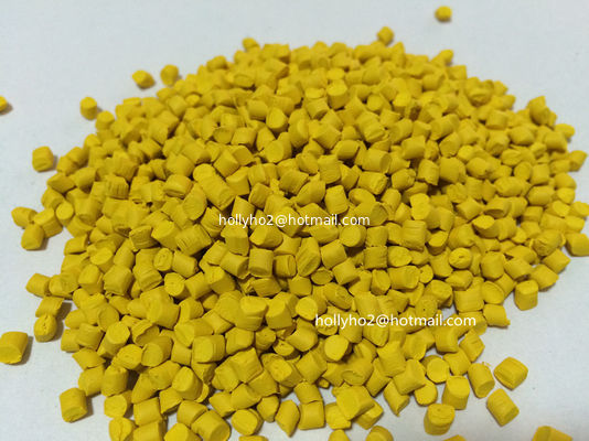 Masterbatch amarelo para sopro de filme ou injecção com transportador de PE fornecedor